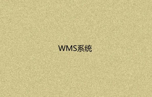 仓库管理系统（WMS）